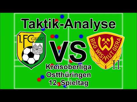 1. FC GREIZ vs. BSG WISMUT GERA 2 | Taktik-Analyse Amateure #2