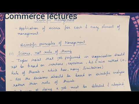 Meaning of principles management principles class 12 business studies