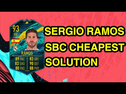 FIFA 20 PLAYER MOMENTS SERGIO RAMOS SBC CHEAPEST SOLUTION | FIFA 20 SBC CHEAP | FIFA 20 ULTIMATE TEA