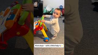 This Baby Walker Made First Steps So Easy 👣 A Must for New Parents! #BabyWalker #FirstSteps
