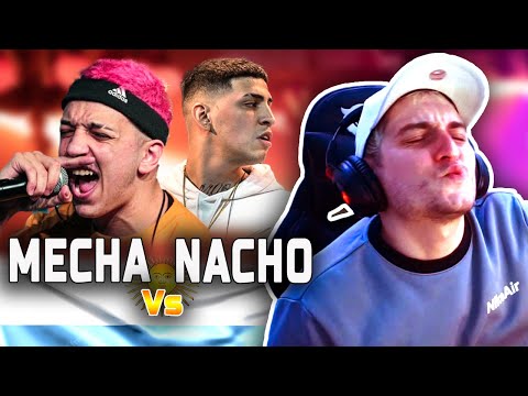 *THIS GOT TOO OUT OF CONTROL* KHAN REACTS TO MECHA VS NACHO FMS ARGENTINA