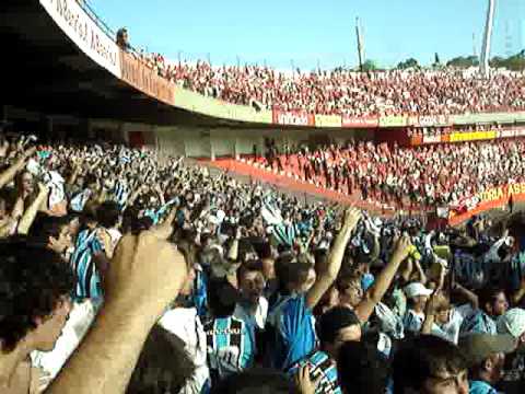 "GREnal no aterro - oh tricolor amo você!" Barra: Geral do Grêmio &bull; Club: Grêmio