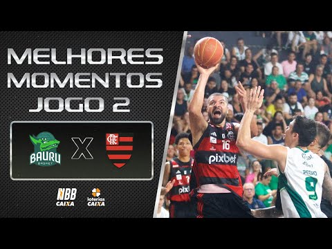 RUBRO-BLACK DOMINANCE! | BAURU 65 X 88 FLAMENGO | GAME 2 - SEMIFINALS