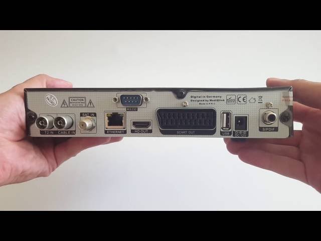 Video teaser for Medialink HEVC 6500STC Combo set-top-box kicsomagolás