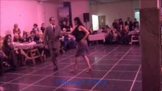 ELINA ROLDAN y PANCHO MARTINEZ PEY bailando JAILHOUSE ROCK en FLOREAL MILONGA