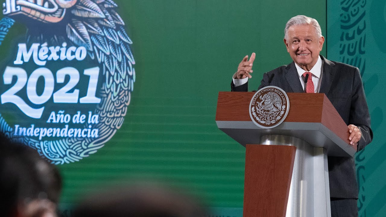 Mañanera de AMLO del 20 de julio de 2021