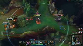 Yasuo wallslide outplay