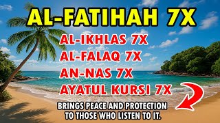Download lagu Surah Al-Fatihah 3 Qul & Ayatul Kursi🌹 Al-Fatihah Al-Ikhlas Al-Falaq An-Nas🌹 mp3