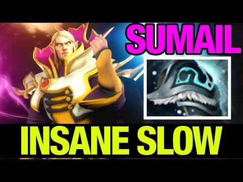 WHAT A SLOW !! - SUMAIL INVOKER WITH SHIVAS GUARD - Dota 2