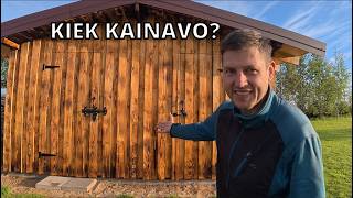KIEK KAINAVO VISA STATYBA? SANDĖLIUKAS PAGALIAU BAIGTAS! | 4 DALIS
