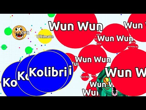 EXCELLENT SOLO VS WUN WUN TEAM ( Agar.io Best Moments )