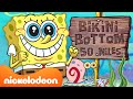 SpongeBob Tur Bikini Bottom ️ Bersama SpongeBob Kompilasi 60 Menit Nickelodeon Bahasa