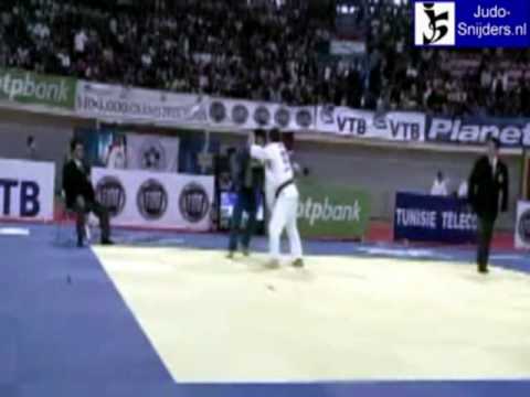 Judo 2009 Tunis: Khutsishvili (GEO) - Bischof (GER) [-81kg].