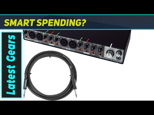 Vídeo relacionado con Roland Rubix44 Interfaz de audio USB de 4 entradas y 4 salidas | Audio en alta resolución | Graba con micros, guitarras, teclas y más | Compacta y resistente | Compatible con Mac, PC y iPad