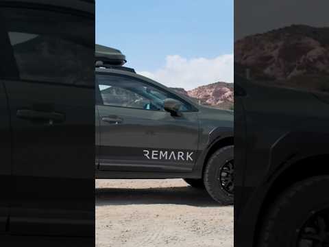 Subaru Crosstrek upgraded with our Muffler Axleback and other goodies #remarkexhaust #crosstrek