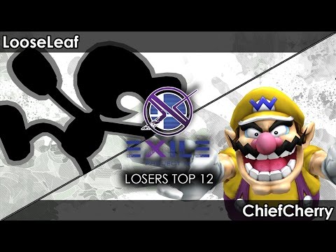Project M: LooseLeaf (G&W/Sheik) V ChiefCherry (Wario) - Exile 70 Tournament SSBPM