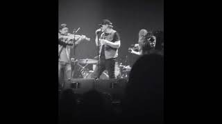 Sebastien LeBlanc fiddles for Daniel Lanois