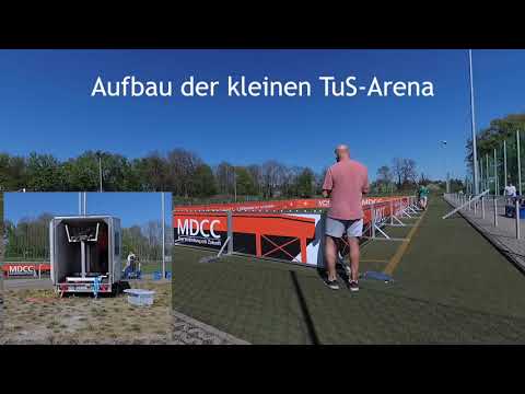 TuS 1860 Magdeburg : Zeitraffer-Aufbau