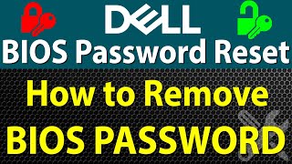 How to remove DELL Laptop Bios password 🔐 ✅