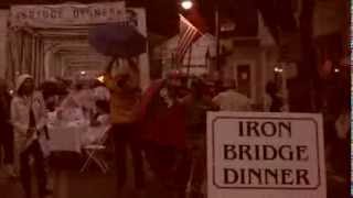 preview picture of video 'Iron Bridge Dinner (Shelburne Falls, Massachusetts USA)'