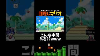 何が起こった？ｗｗｗ【目隠しマリオ】