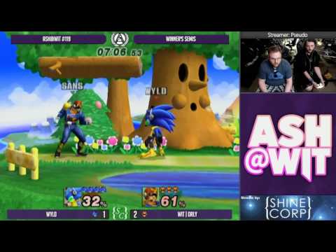 WIT | ORLY (Captain Falcon) vs Wyld (Sonic) - ASH@WIT #119 Project M Winner's Semis