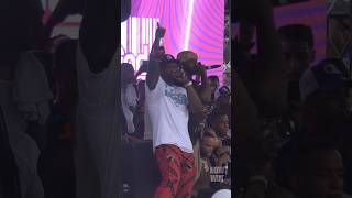 50 Cent bring out Pop Smoke at the Tycoon pool party.