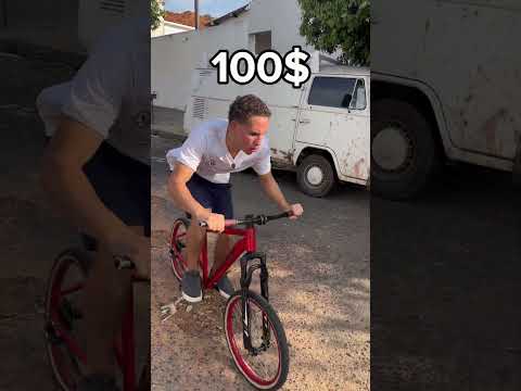 Bike de 1$ vs 100.000$ #shorts