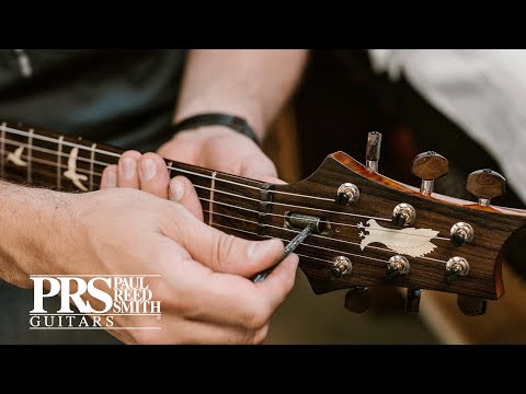 How To Make A Simple Truss Rod Adjustment | PRS Guitars
