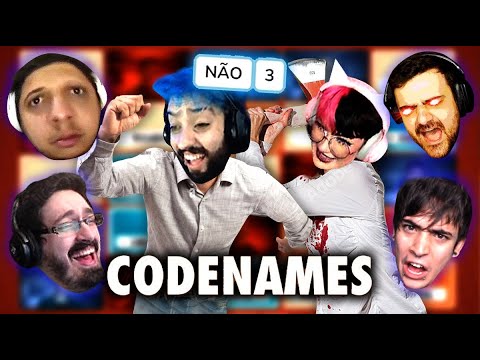 O GABS ENTROU NA MENTE DE TODO MUNDO?! 😱 | Codenames c/ Souzones, Guinas, Coelho e Nuuh