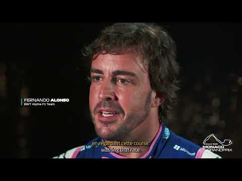 Fernando Alonso - Formula 1 Grand Prix de Monaco 2022