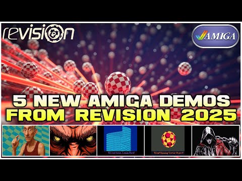 5 New Amiga Demos from Revision 2025