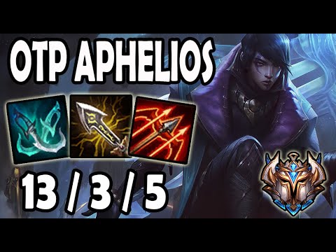 OTP Aphelios vs Senna [ ADC ] Lol Challenger Korea
