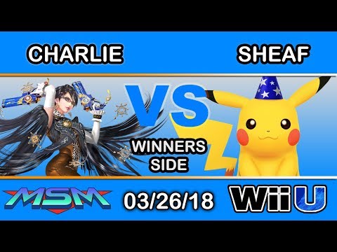 MSM 139 - Charlie (Bayonetta) Vs. Sheaf (Pikachu) Winners Side - Smash 4