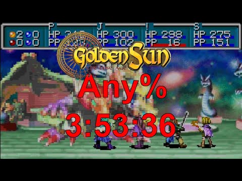 World's first Any% Speedrun of Golden Sun: The Lost Age WITHOUT Isaac's party