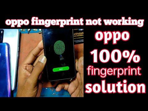 oppo fingerprint not working