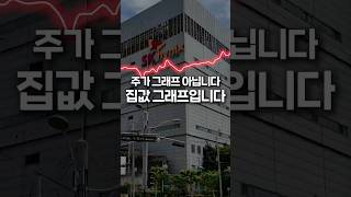 주가 그래프 아닙니다, 집값 그래프입니다📈