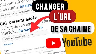 Comment Personnaliser Son URL YouTube | Changer l&#39;URL de Sa Chaîne YouTube 2022