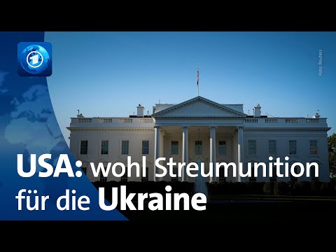 USA planen wohl Lieferung von Streumunition an die Ukraine
