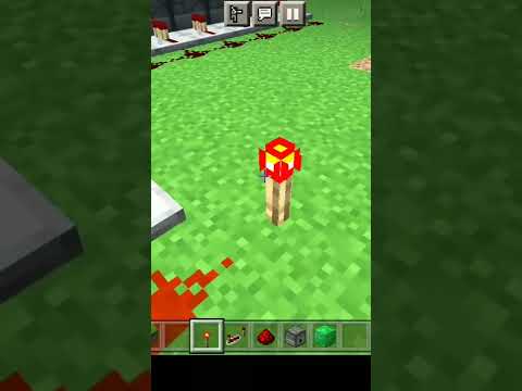 Piyush Empire - OP REDSTONE HACKS HOW TO MAKE FIRE CANON IN MINECRAFT #shorts #minecraft