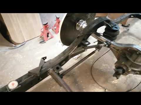 1957 bel air 4link setup and rear air bags