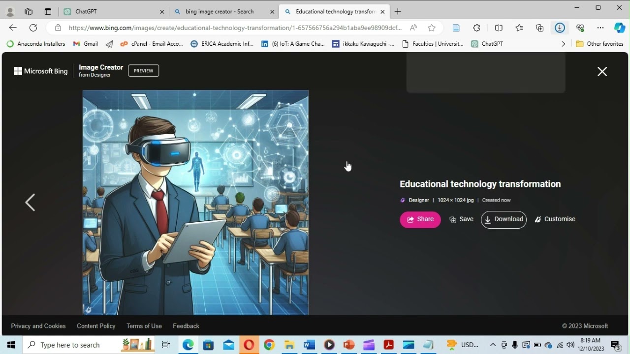 CREATING POWERPOINT USING GENERATIVE AI IDEAS
