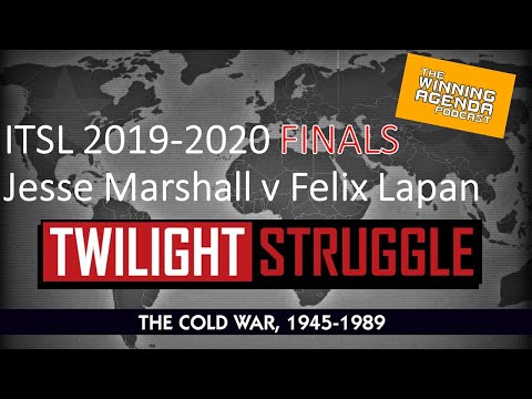 Twilight Struggle ITSL FINALS 2020 Game 2 - Jesse Marshall v Felix Lapan