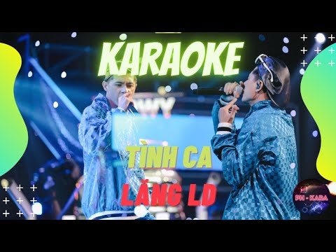 Karaoke | Tình ca (Quỳnh Hương) - Lăng LD | RAP VIỆT