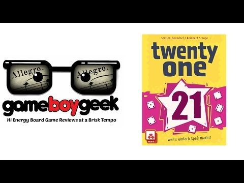 The Game Boy Geek's Allegro (2-min) Review of Twenty One