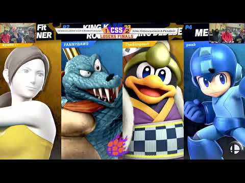 CSS 38 Doubles - LF - klf19 & Bobby (Cloud/WFT/DDD) vs. Krocksucker & Peabnut (KKR/Mega Man) - SSBU