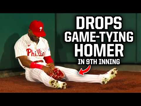 Phillies devastated after failed home run robbery, a breakdown