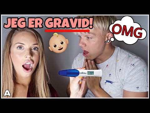JEG ER GRAVID! - Erik sin reaksjon **PRANK**