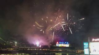 9/30/2016 Final Atlanta Braves Friday Night Fireworks at Turner Field