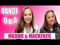 Maddie & Mackenzie Ziegler Dance Q & A